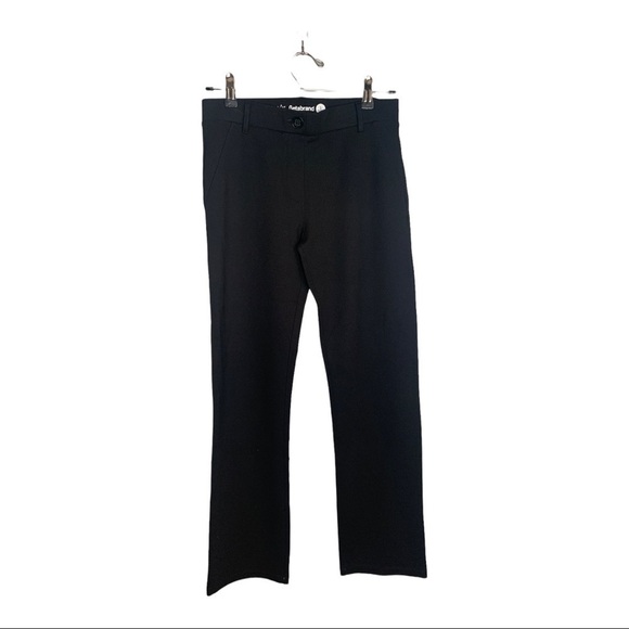 Betabrand Dress Pant Yoga Pants Straight-Leg • Classic Black SP - Picture 2 of 6